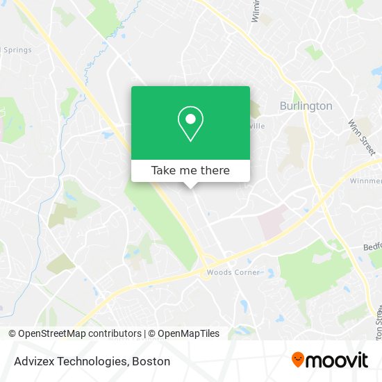 Mapa de Advizex Technologies