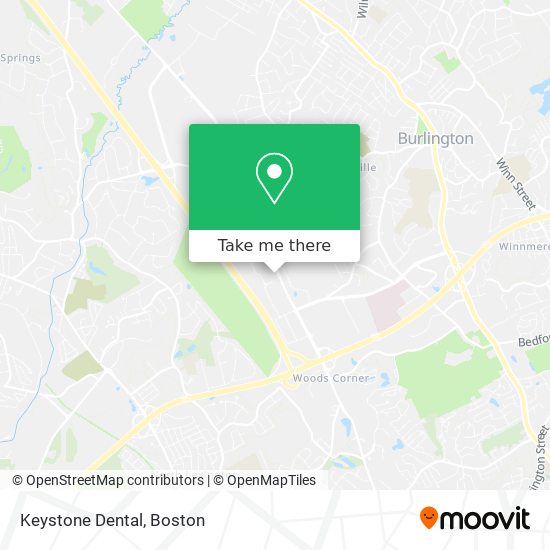 Keystone Dental map