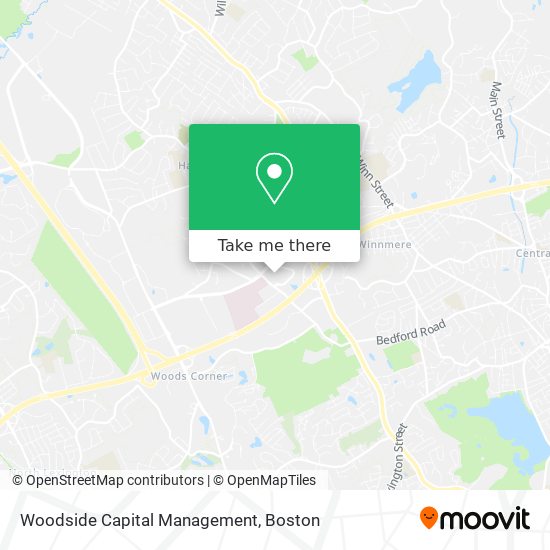 Mapa de Woodside Capital Management