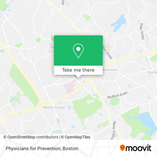 Physicians for Prevention map