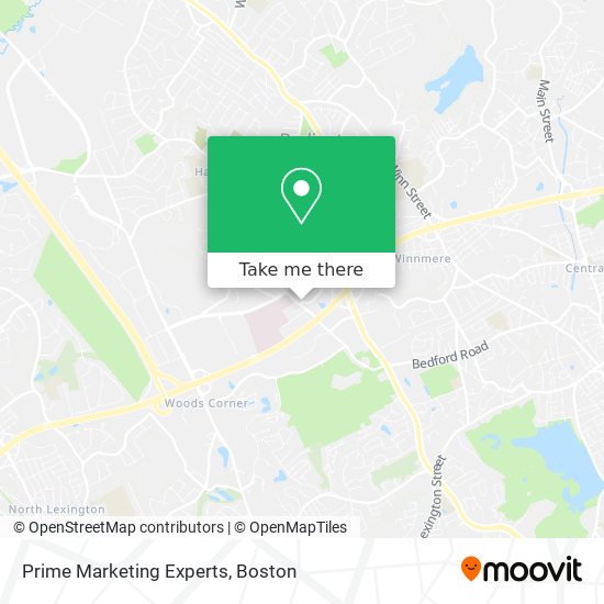 Prime Marketing Experts map