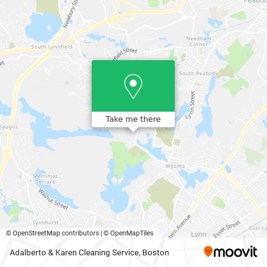 Adalberto & Karen Cleaning Service map