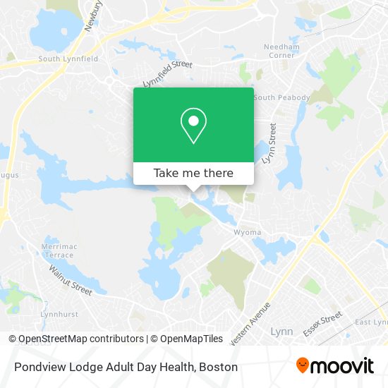 Mapa de Pondview Lodge Adult Day Health