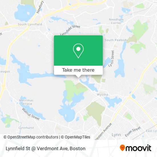 Lynnfield St @ Verdmont Ave map