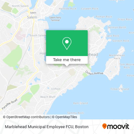Marblehead Municipal Employee FCU map