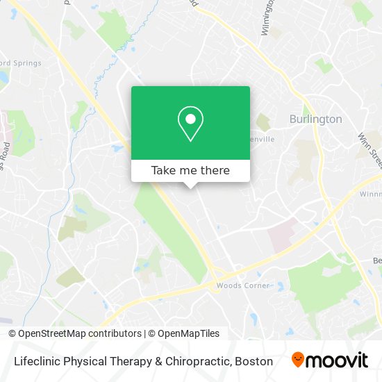Mapa de Lifeclinic Physical Therapy & Chiropractic