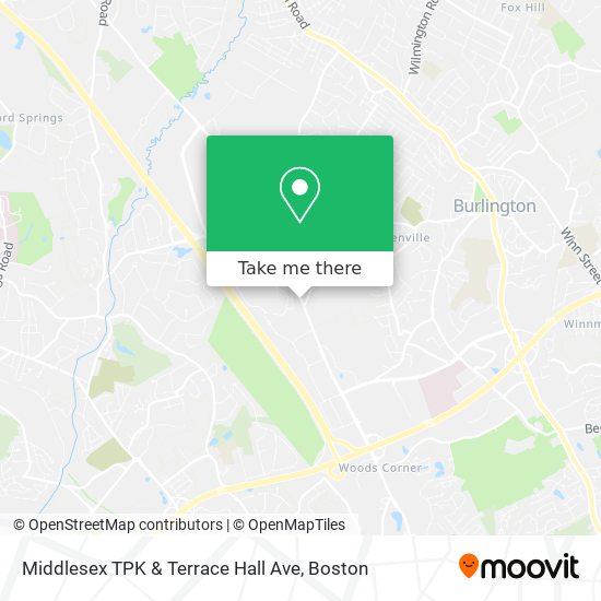 Mapa de Middlesex TPK & Terrace Hall Ave