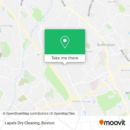 Lapels Dry Cleaning map