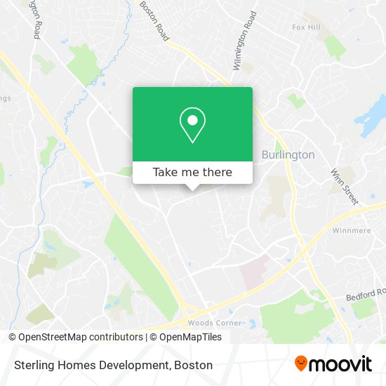 Sterling Homes Development map