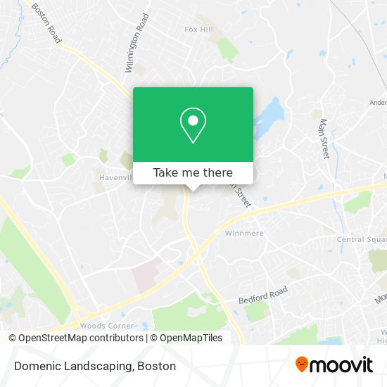 Domenic Landscaping map