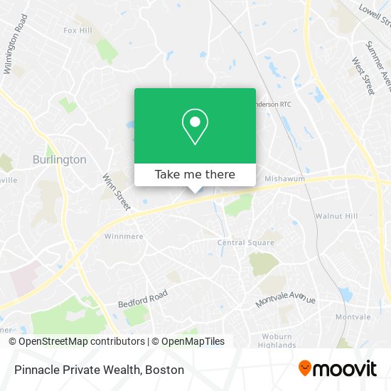 Pinnacle Private Wealth map