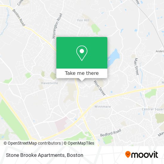 Stone Brooke Apartments map