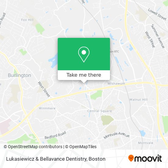 Mapa de Lukasiewicz & Bellavance Dentistry