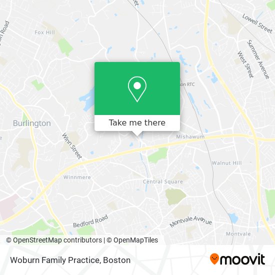Mapa de Woburn Family Practice
