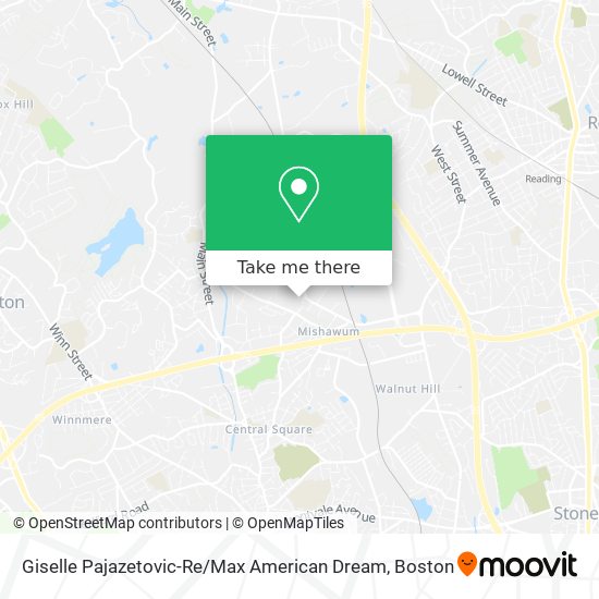 Mapa de Giselle Pajazetovic-Re / Max American Dream