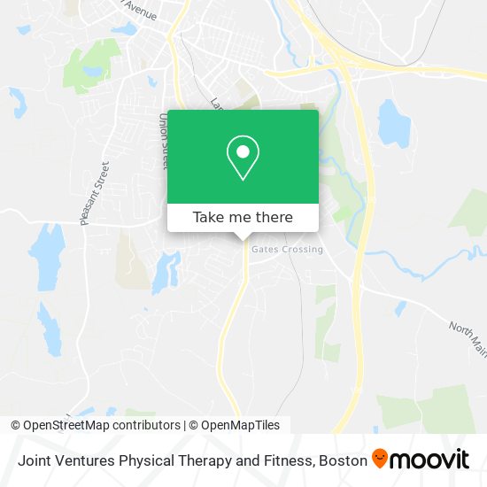Mapa de Joint Ventures Physical Therapy and Fitness