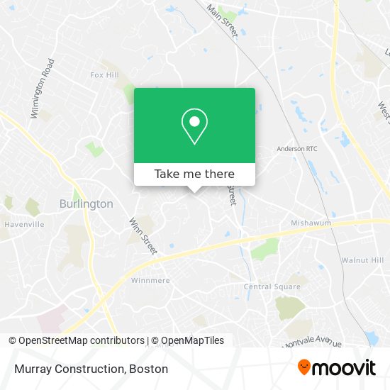 Mapa de Murray Construction