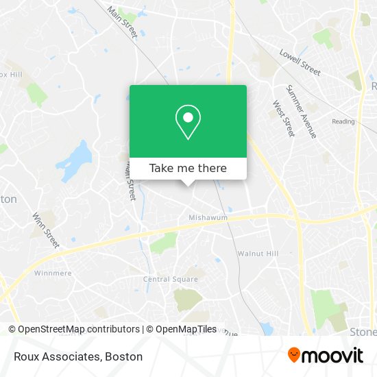 Roux Associates map
