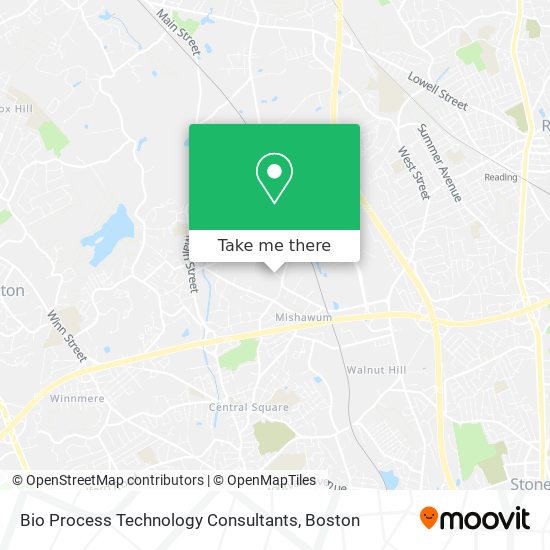 Bio Process Technology Consultants map