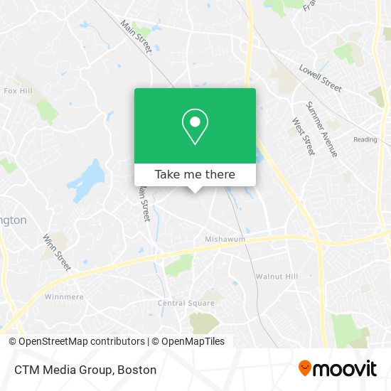 CTM Media Group map