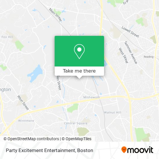 Mapa de Party Excitement Entertainment