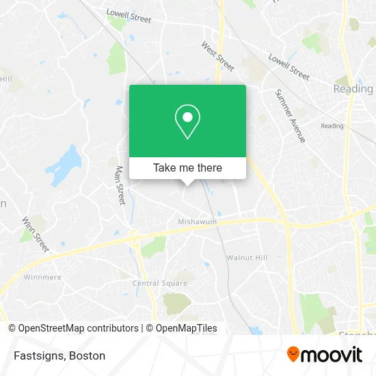 Fastsigns map