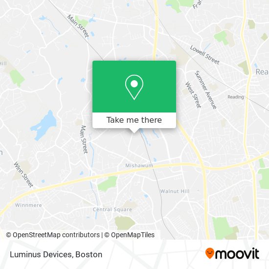 Luminus Devices map