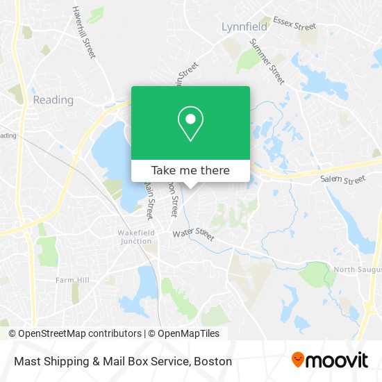 Mapa de Mast Shipping & Mail Box Service