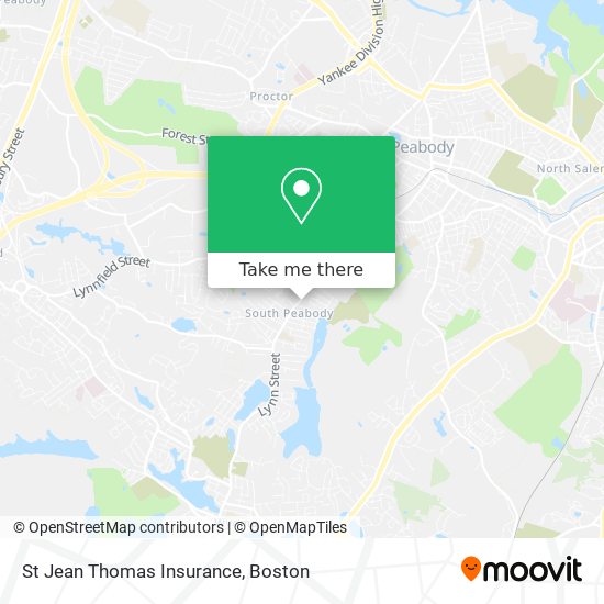 Mapa de St Jean Thomas Insurance