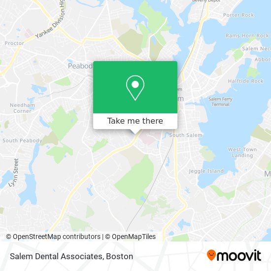 Mapa de Salem Dental Associates