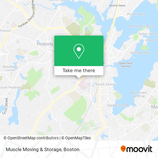 Muscle Moving & Storage map