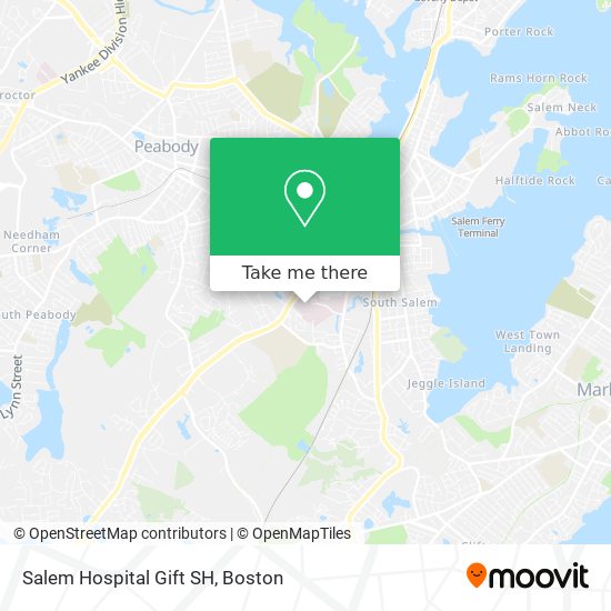 Salem Hospital Gift SH map