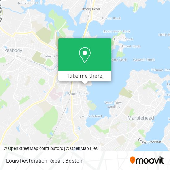 Mapa de Louis Restoration Repair