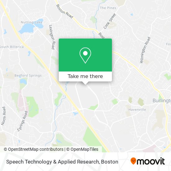 Mapa de Speech Technology & Applied Research
