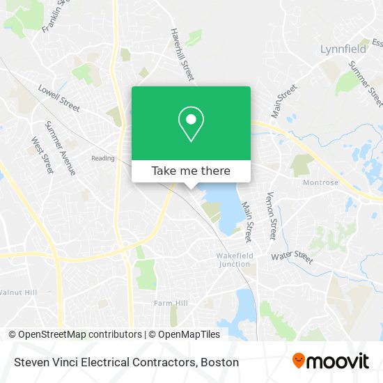 Steven Vinci Electrical Contractors map