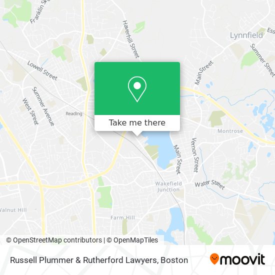 Mapa de Russell Plummer & Rutherford Lawyers