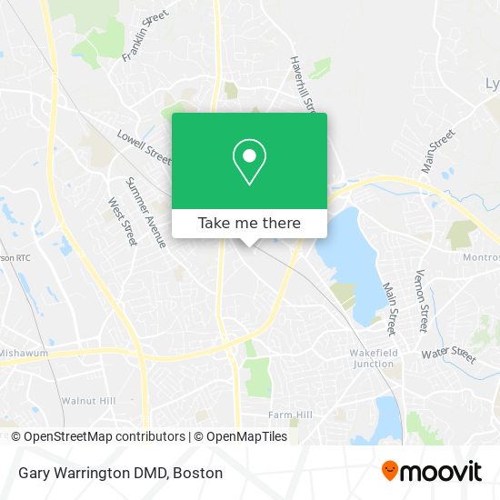 Gary Warrington DMD map