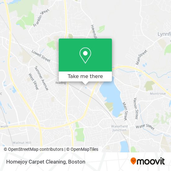 Homejoy Carpet Cleaning map