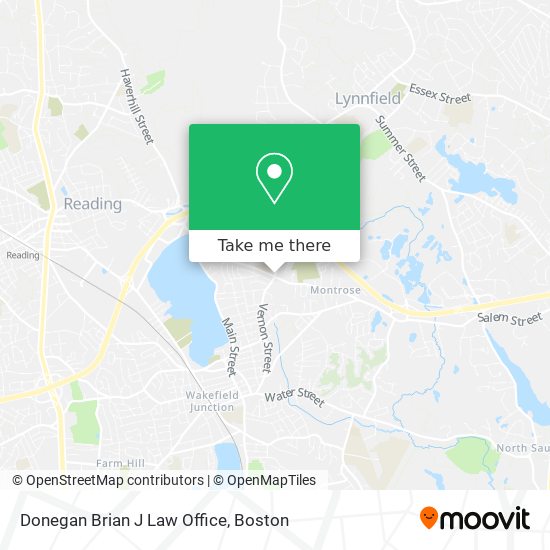Donegan Brian J Law Office map