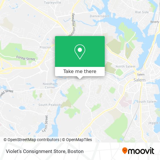 Violet's Consignment Store map