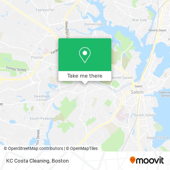 Mapa de KC Costa Cleaning