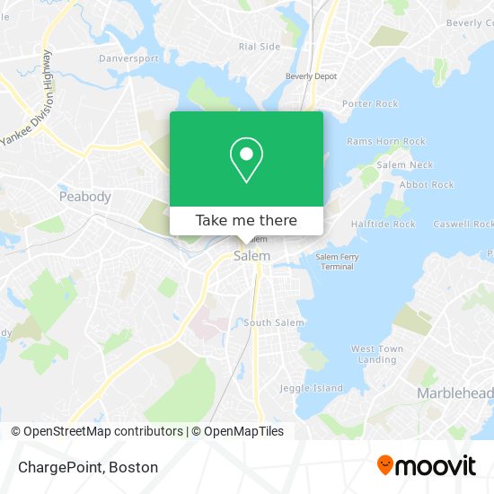 ChargePoint map