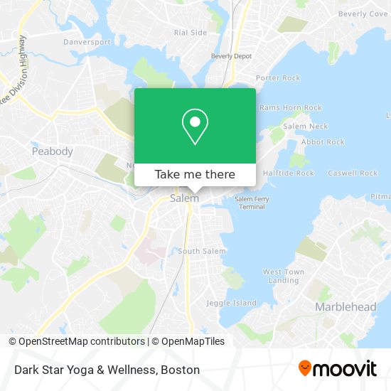 Dark Star Yoga & Wellness map