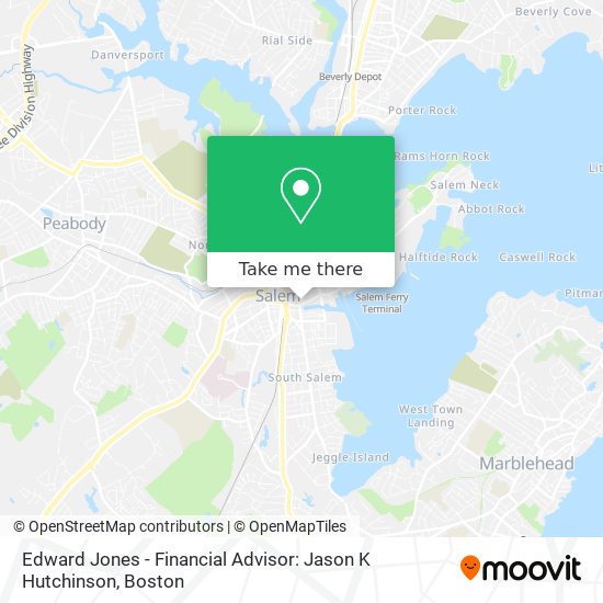 Mapa de Edward Jones - Financial Advisor: Jason K Hutchinson