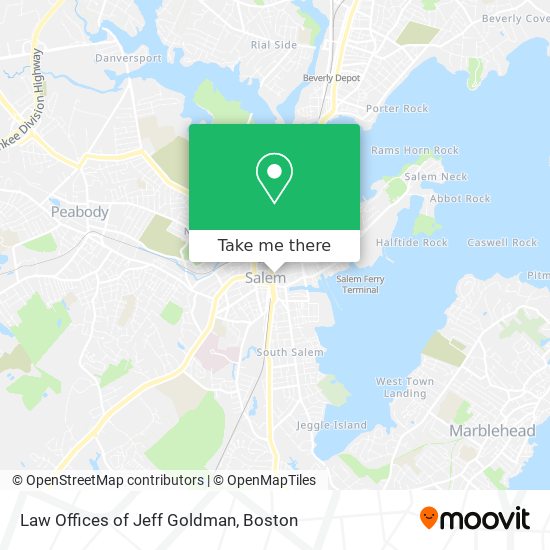 Mapa de Law Offices of Jeff Goldman