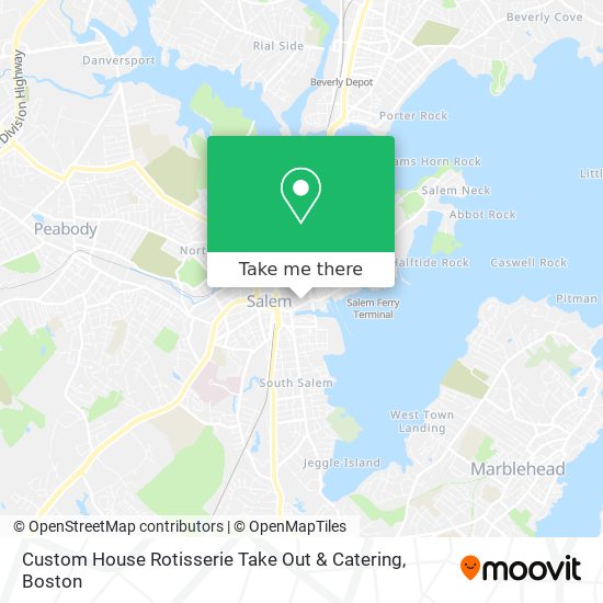 Custom House Rotisserie Take Out & Catering map