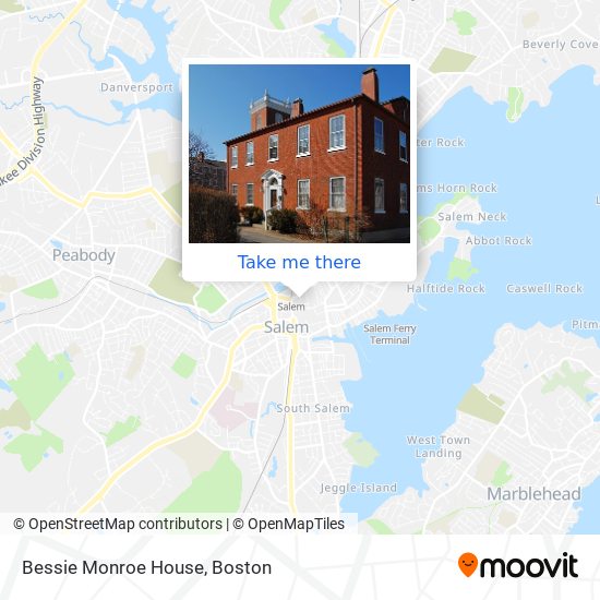 Mapa de Bessie Monroe House
