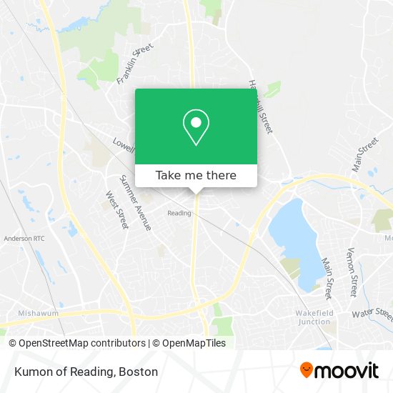 Mapa de Kumon of Reading