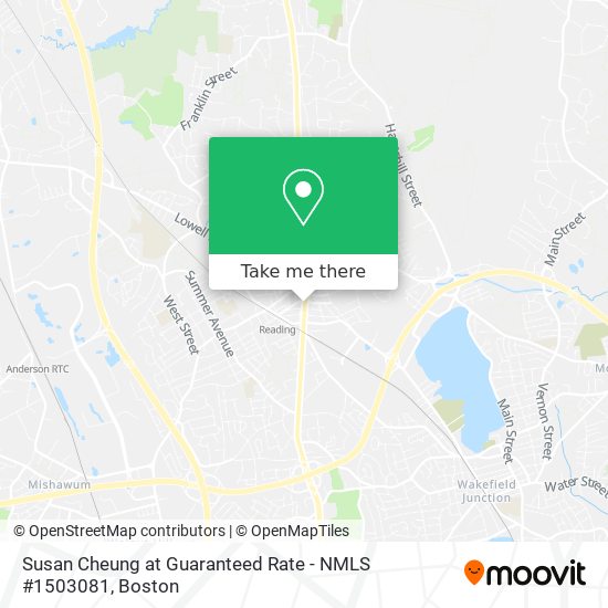 Susan Cheung at Guaranteed Rate - NMLS #1503081 map