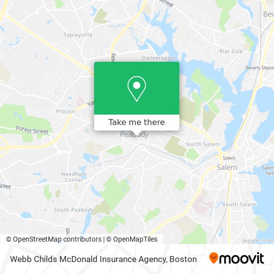 Mapa de Webb Childs McDonald Insurance Agency